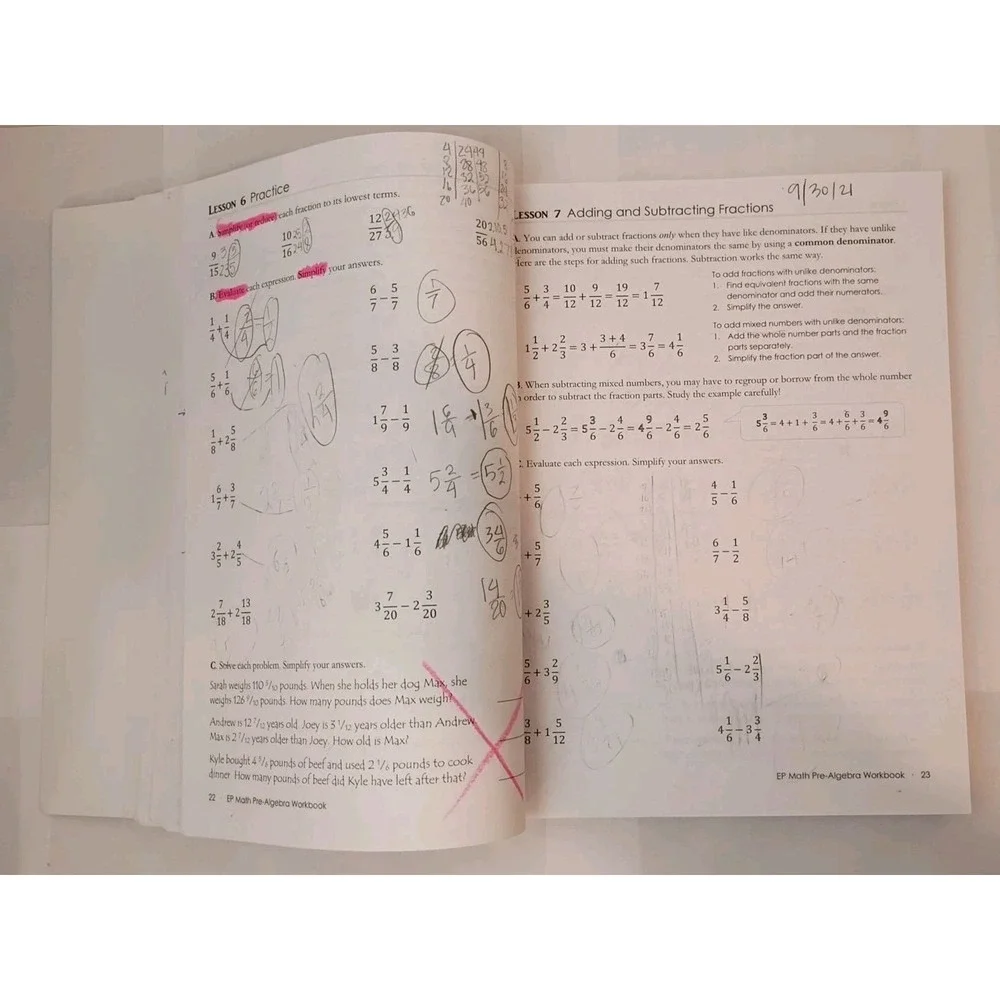 Toys | Ep Math Prealgebra Workbook Part Of The Easy Peasy Allinone ...